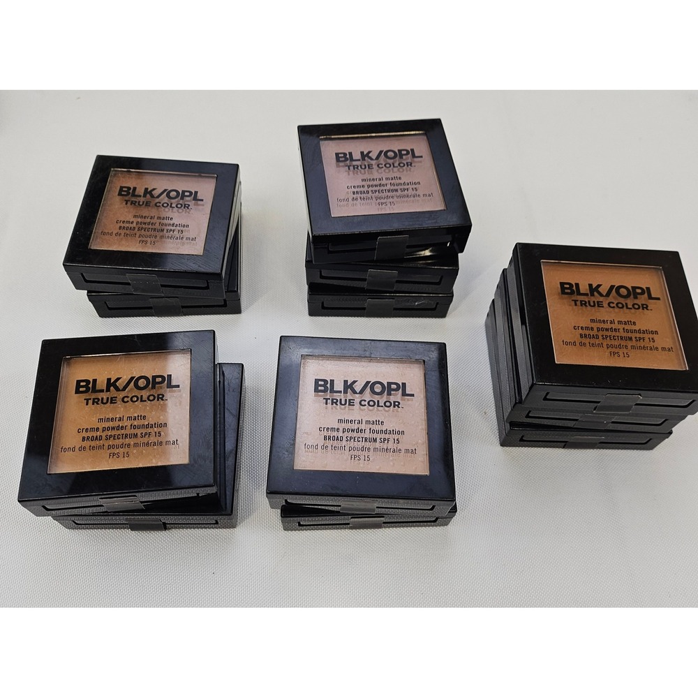 Black Opal True Color Mineral Matte Creme Powder Foundation SPF Multi-Shade Lot